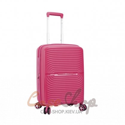 Валіза мала 4 колеса 40903/S рожева Snowball (Франція)