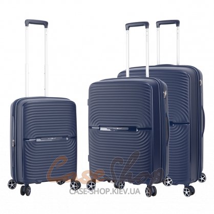 Валіза мала 4 колеса 40903/S синя Snowball (Франція)