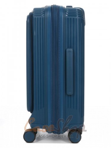 Валіза мала 4 колеса 647/S синя Airtex (Франція)