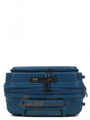 Валіза мала 4 колеса 647/S синя Airtex (Франція)