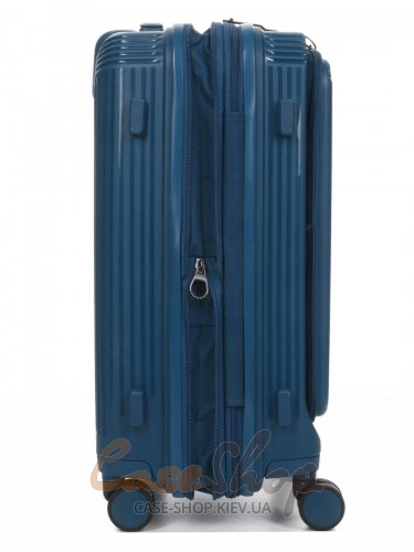 Валіза мала 4 колеса 647/S синя Airtex (Франція)