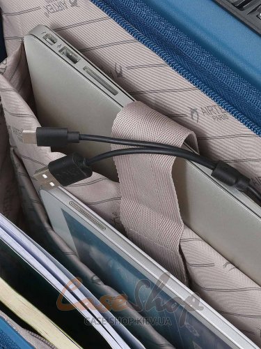 Валіза мала 4 колеса 647/S синя Airtex (Франція)