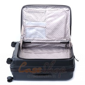 Чемодан средний 4 колеса 647/M черный Airtex (Франция)