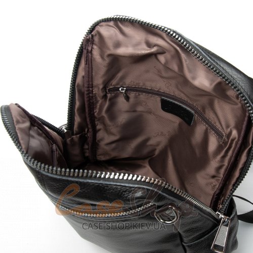 Сумка-рюкзак шкіряна 8781 black