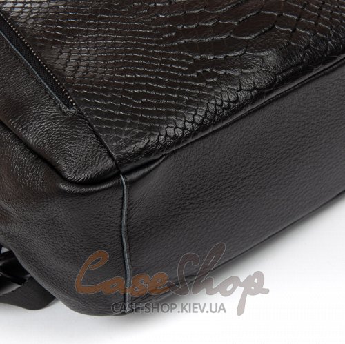 Сумка-рюкзак кожаная 8907 black
