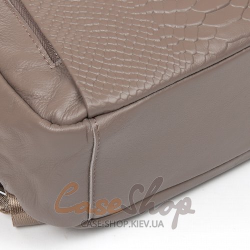 Сумка-рюкзак кожаная 8907 beige