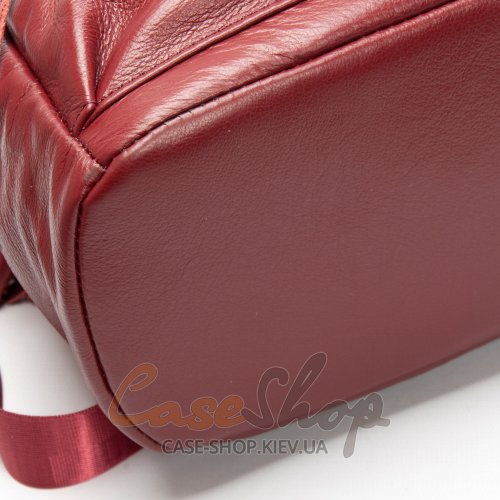 Сумка-рюкзак кожаная 8635 bordo