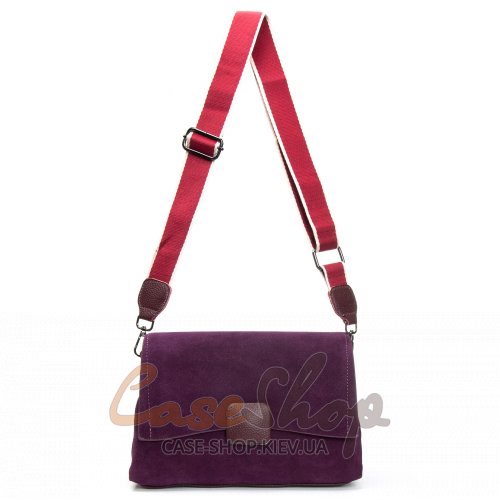 Сумка кожаная 99115 violet