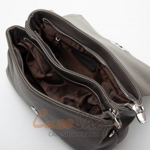 Сумка шкіряна 99115 grey