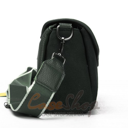 Сумка кожаная 99118 green