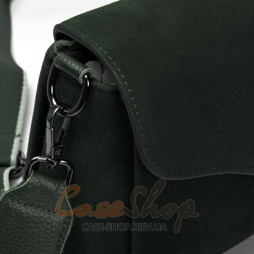 Сумка кожаная 99118 green