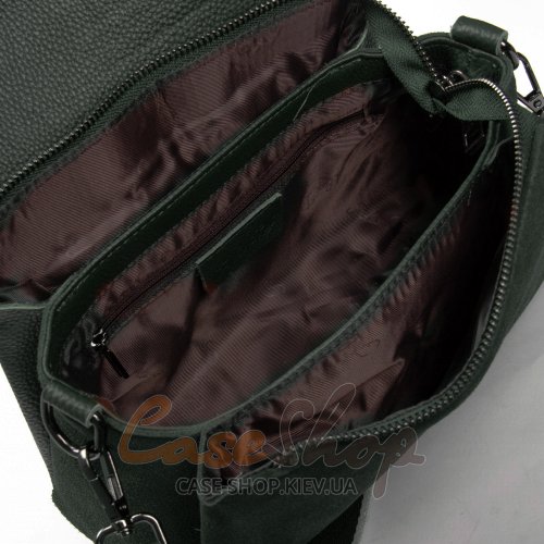 Сумка кожаная 99118 green