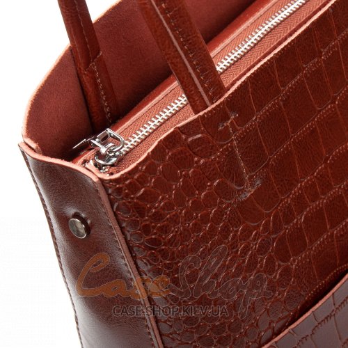 Сумка шкіряна 9384 camel