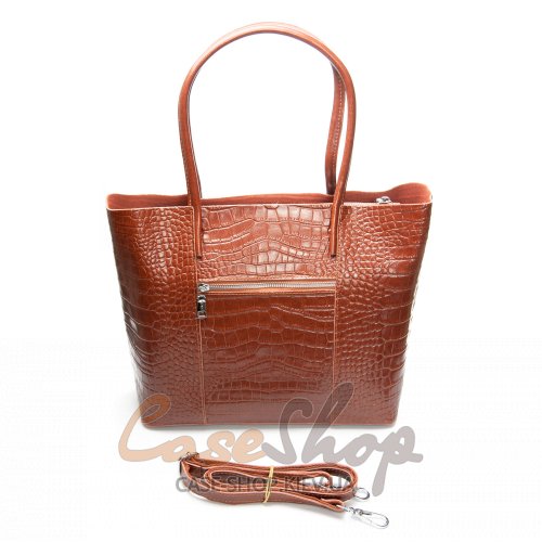 Сумка шкіряна 00109 camel