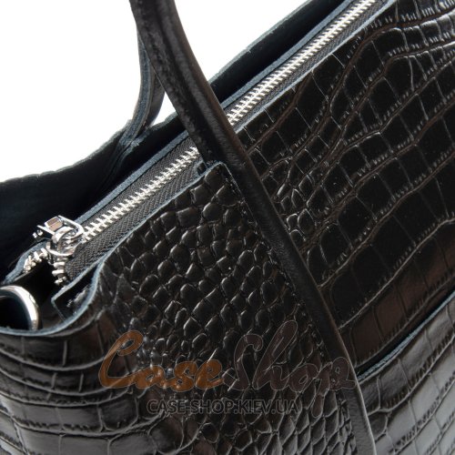 Сумка кожаная 00109 black