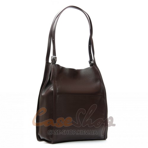 Сумка кожаная 2060 brown