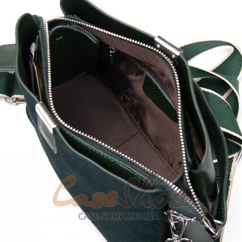 Сумка кожаная 99119 green