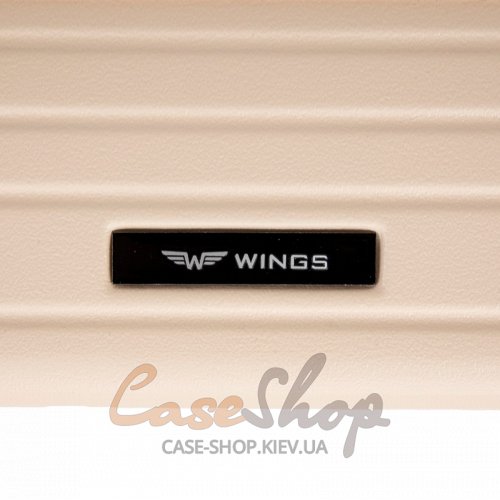 Комплект валіз BNT01 молочний WINGS (Польща)