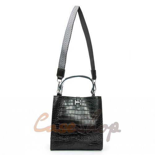 Сумка шкіряна 9701 black