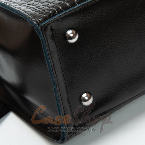 Сумка шкіряна 9701 black