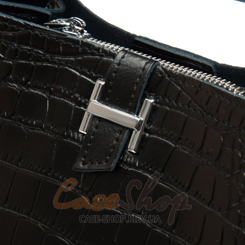 Сумка шкіряна 9701 black