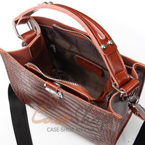 Сумка кожаная 9701 camel