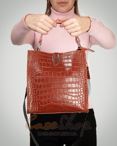 Сумка кожаная 9701 camel