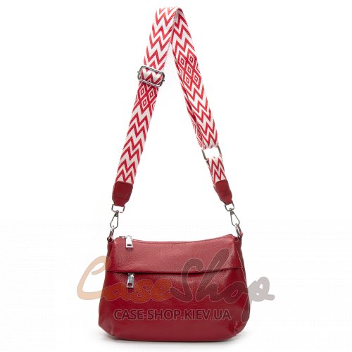 Сумка шкіряна 6001 wine red