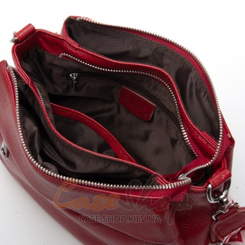 Сумка шкіряна 6001 wine red