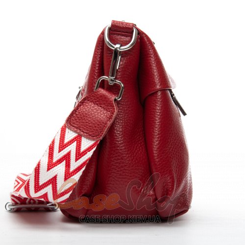 Сумка шкіряна 6001 wine red