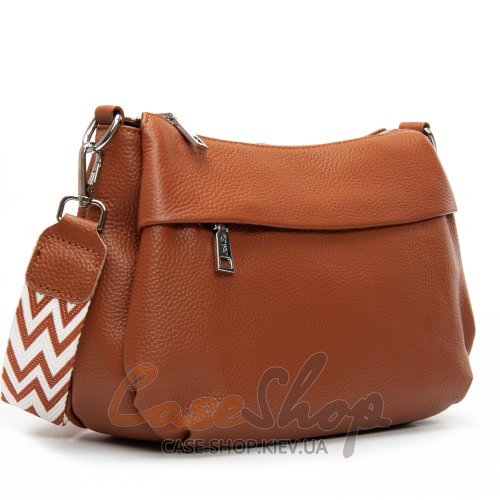 Сумка шкіряна 6001 camel