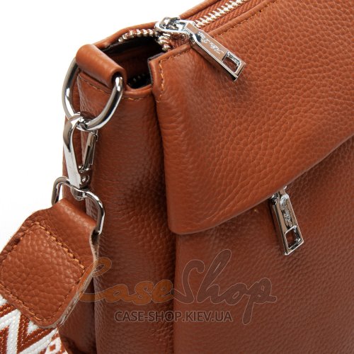 Сумка шкіряна 6001 camel