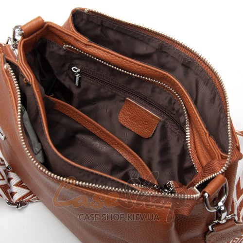 Сумка шкіряна 6001 camel