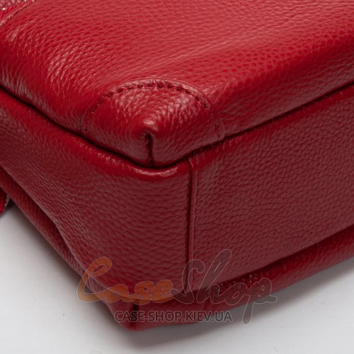 Сумка кожаная 8269 wine red