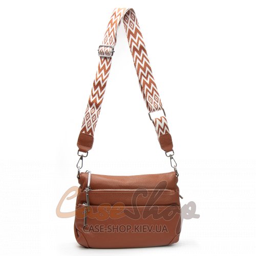 Сумка шкіряна 8269 camel