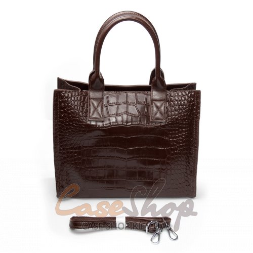 Сумка кожаная 8804 brown