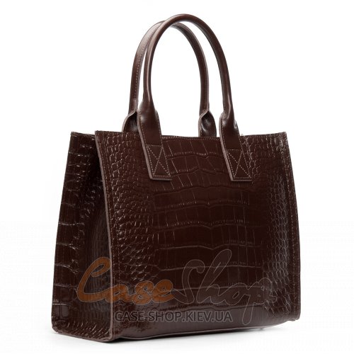 Сумка кожаная 8804 brown