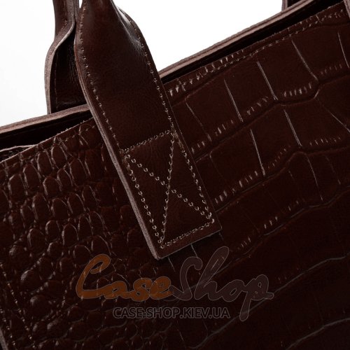 Сумка кожаная 8804 brown