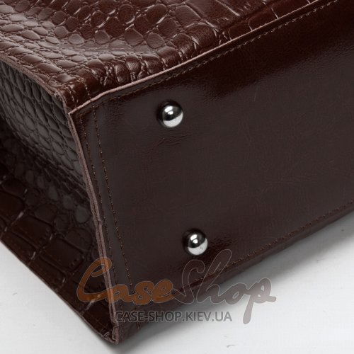 Сумка кожаная 8804 brown