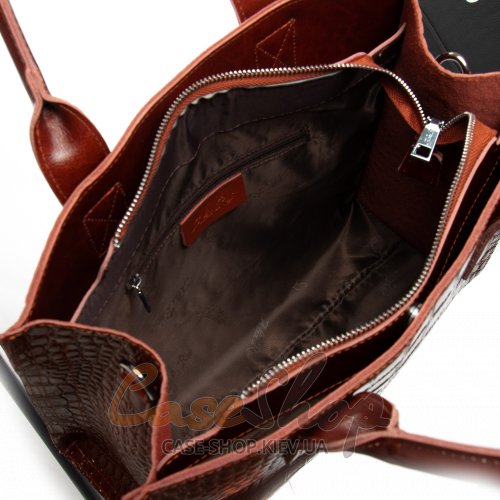 Сумка кожаная 8804 camel