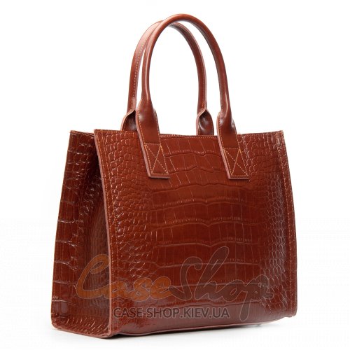 Сумка кожаная 8804 camel