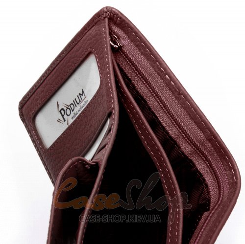 Кошелек DR. BOND WS-415-1 wine red