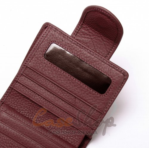 Кошелек DR. BOND WS-415-1 wine red