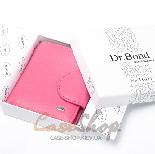 Кошелек DR. BOND WS-415-1 plum red