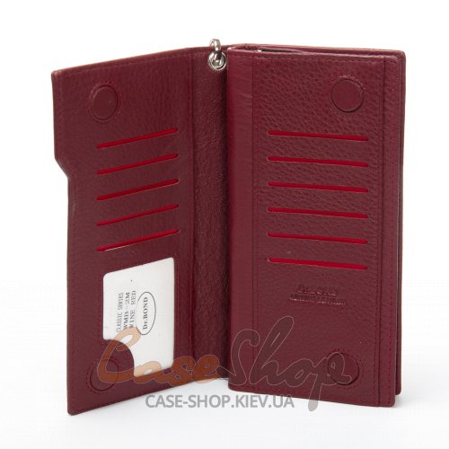 Кошелек DR. BOND WMB-2M wine red
