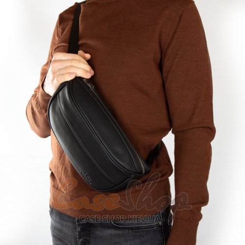 Сумка мужская кожаная BRETTON 8786-58A black