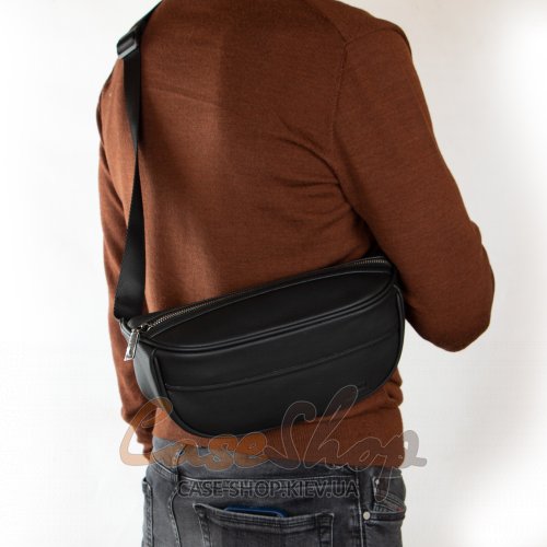 Сумка мужская кожаная BRETTON 8786-58A black