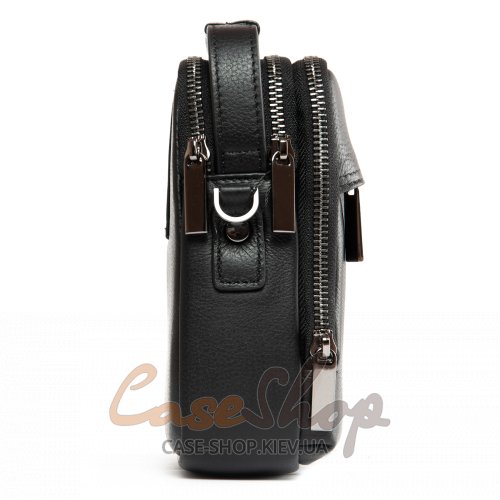 Сумка мужская кожаная BRETTON 407-98 black