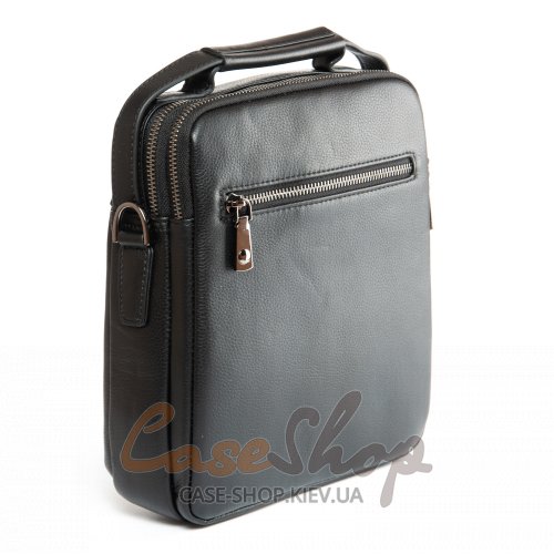 Сумка чоловіча кожана BRETTON 2038-4-L black