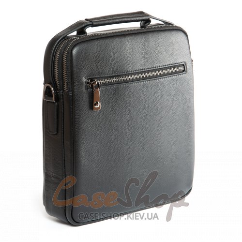 Сумка чоловіча кожана BRETTON 2038-3 black